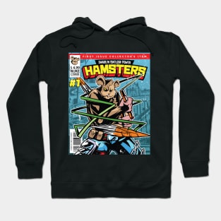 Super Ninja Hamsters Comics Hoodie